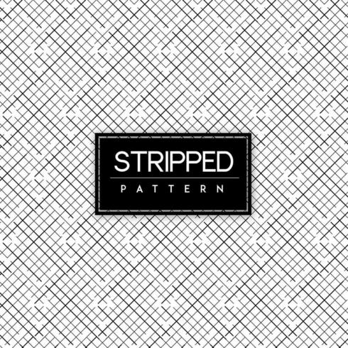 Black and White Stripped Seamless Pattern Background vector