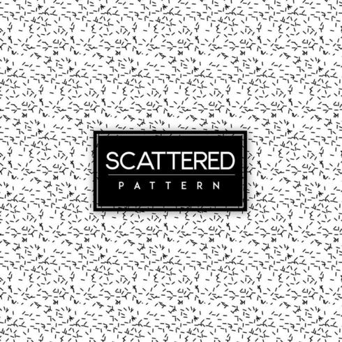 Black and White Spotted Seamless Pattern Background vector