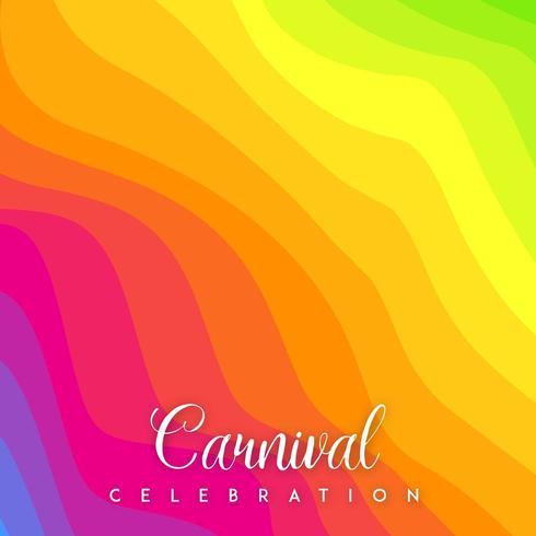 Coloful Vector Barnival Celebration Background