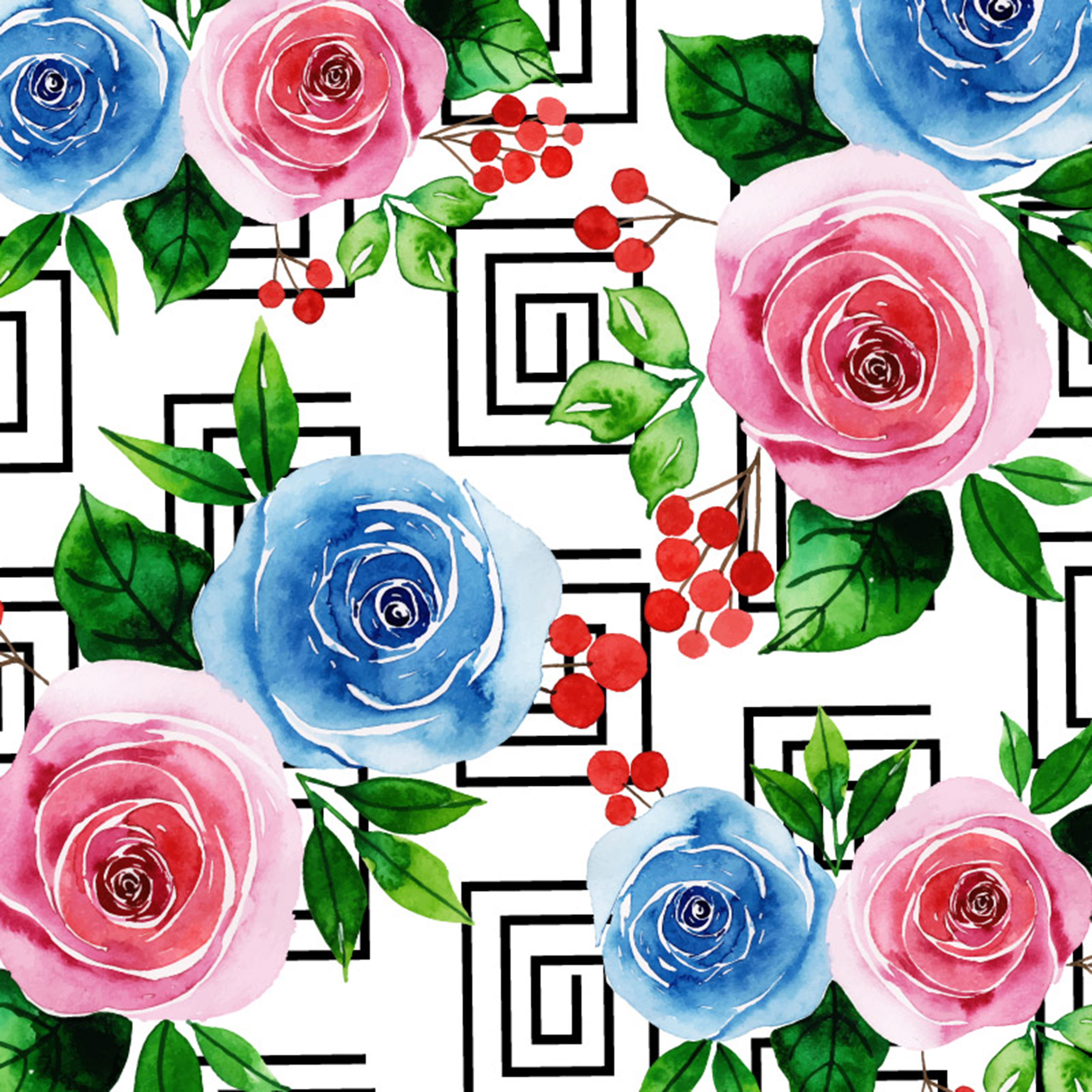 Geometric Floral Background 668995 Vector Art at Vecteezy