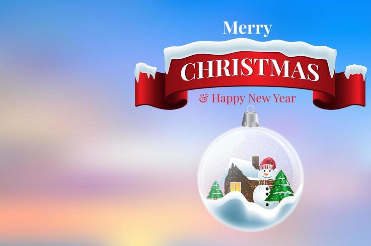 2020 new year card with Christmas background - Download Free Vectors, Clipart Graphics & Vector Art