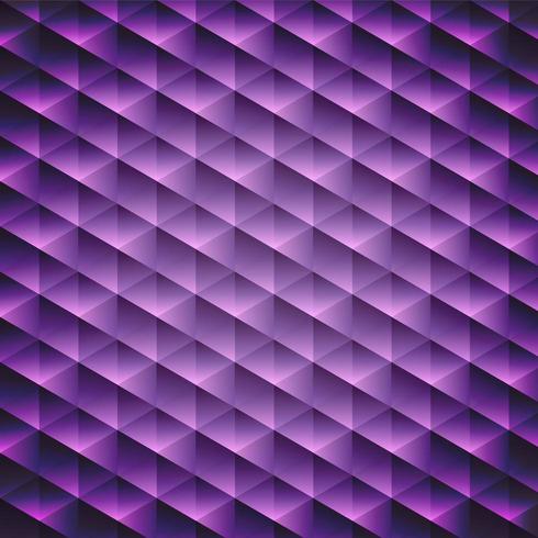 Geometric violet cubic background vector