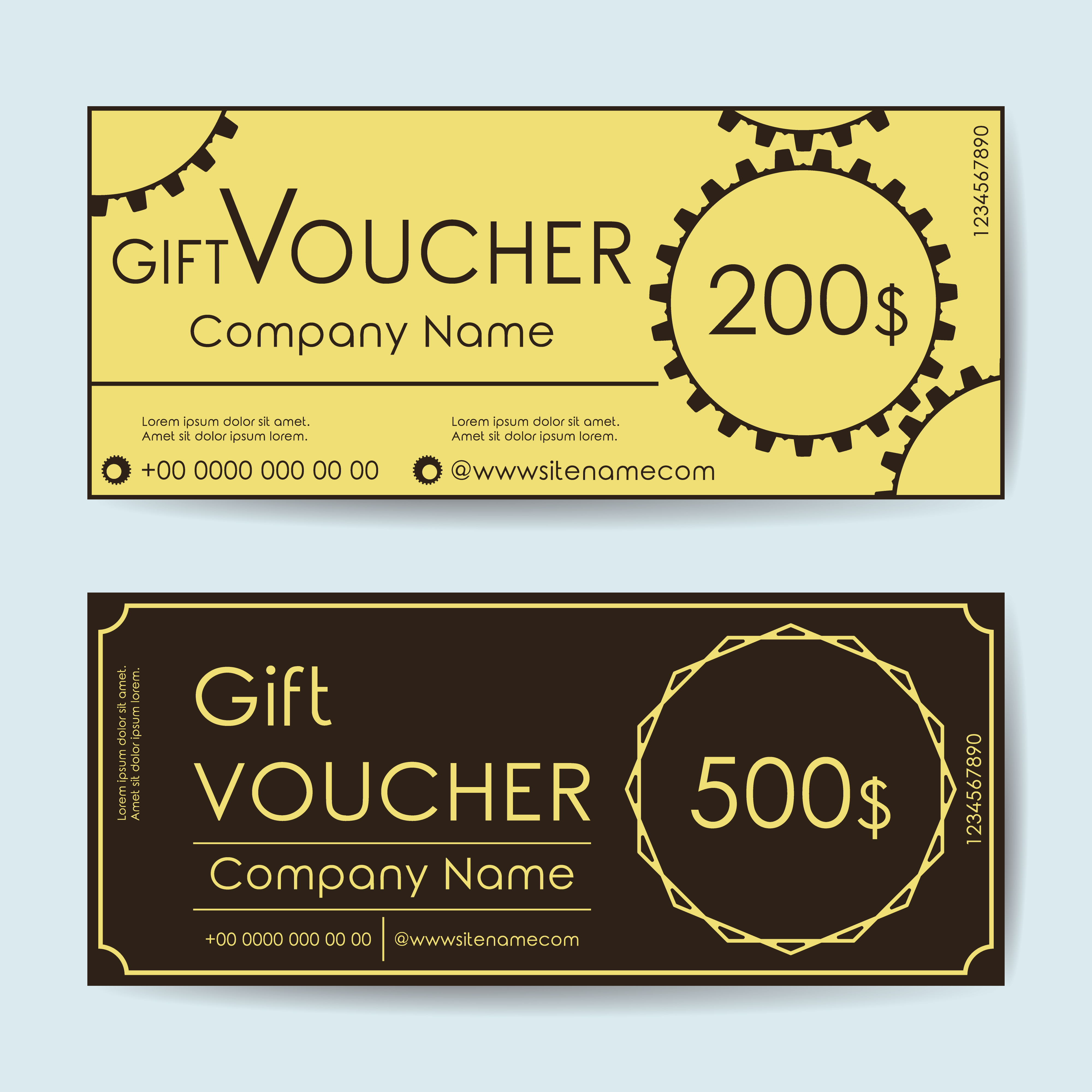 Gift Voucher Template Free Download Word