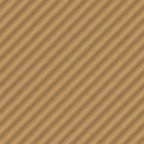 Cardboard texture brown paper thick diagonal ridges background  vector