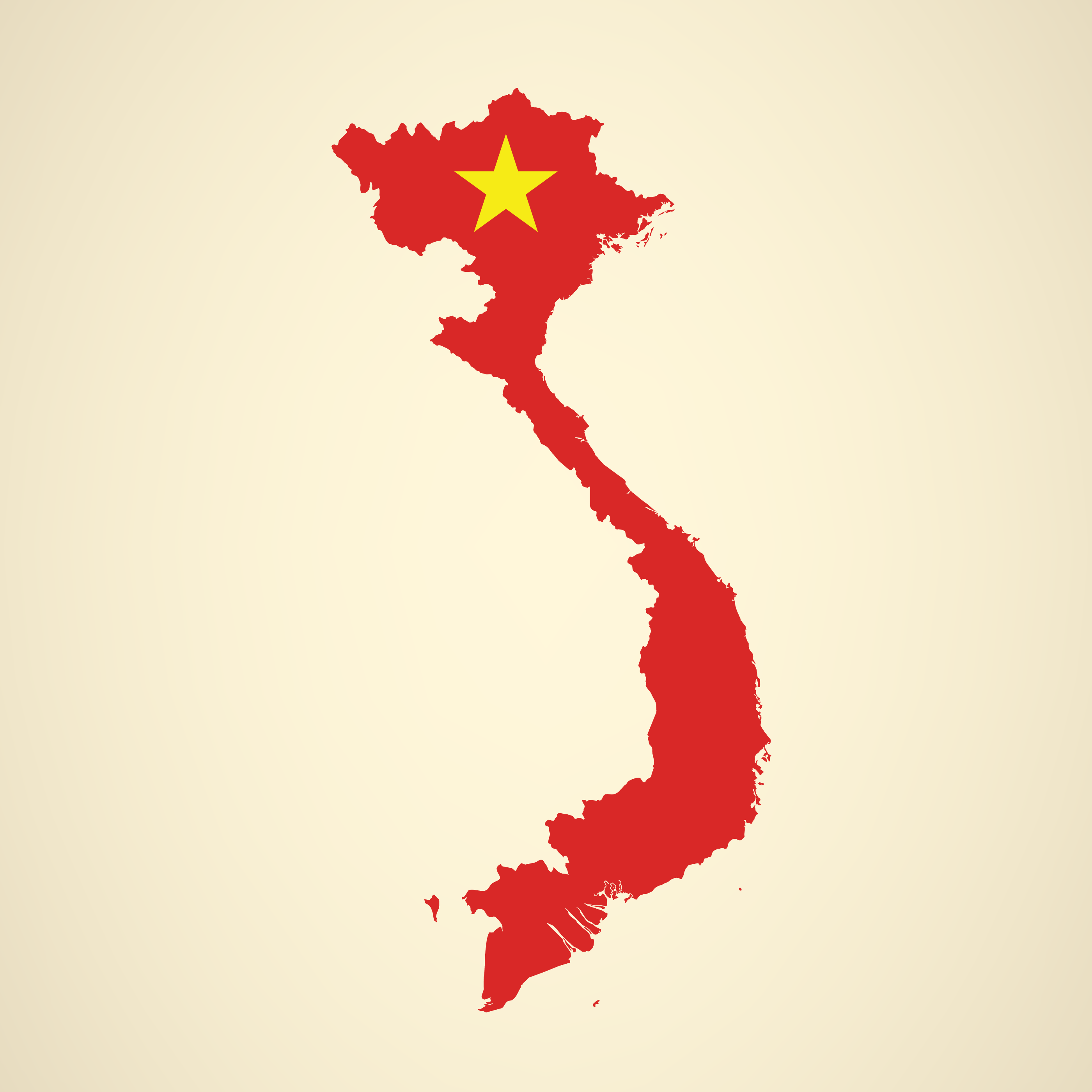 Thiết kế đơn giản nhưng đầy tính chất quốc gia với hình ảnh Quốc kỳ Việt Nam được nhúng trong bản đồ vector. Tệp tin này cũng được cập nhật đến năm 2024 và sẽ làm cho dự án của bạn trở nên xuất sắc và sáng tạo hơn bao giờ hết.