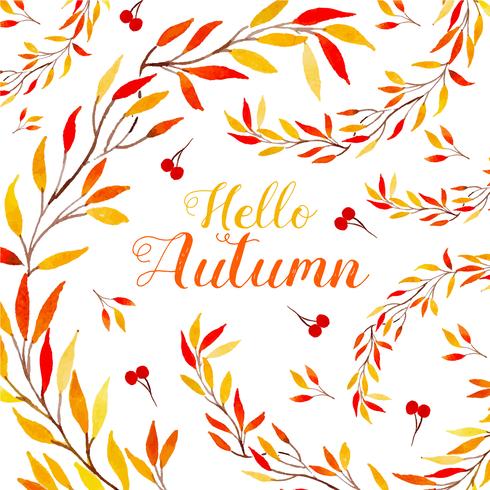  Autumn Background vector