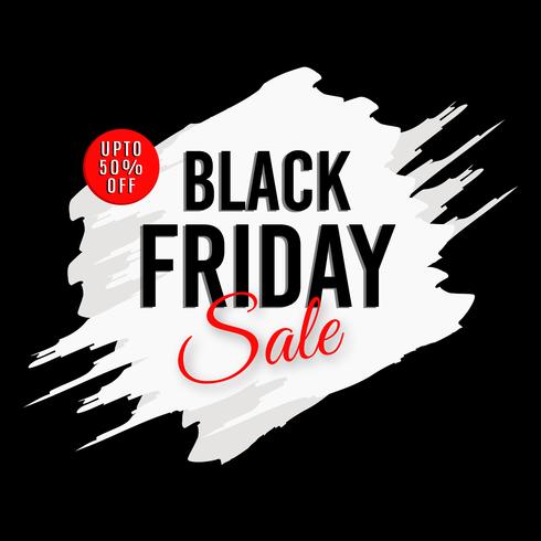 Black Friday Sale Background vector