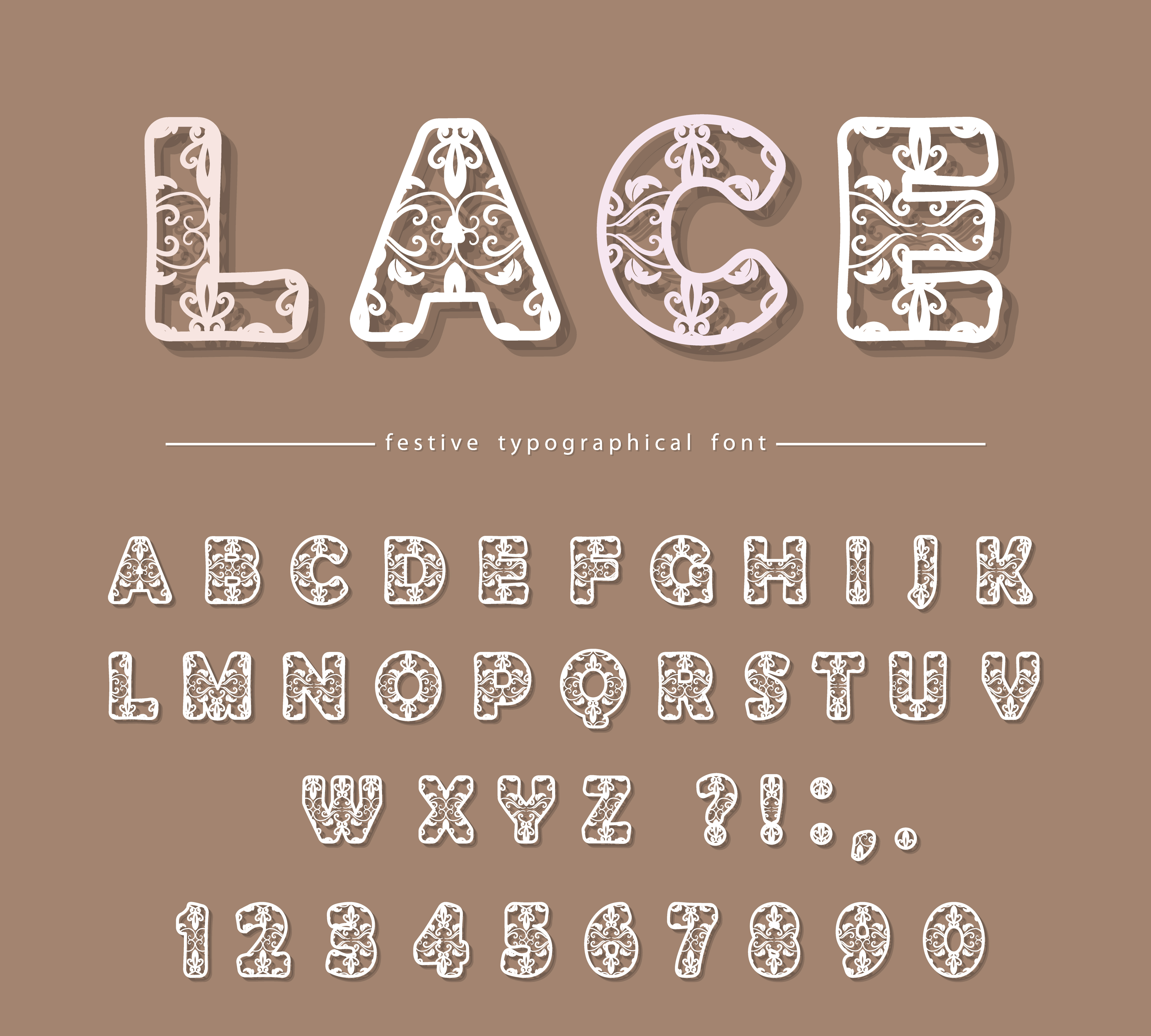 paper lace font download