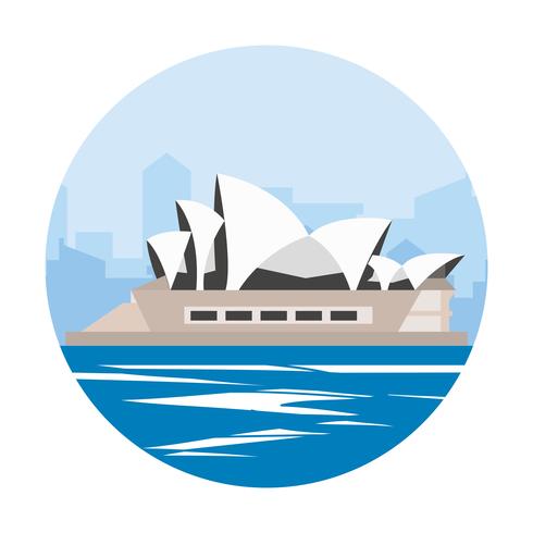 Sydney opera house  vector