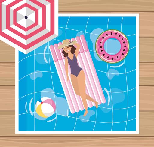 sombrero pool float