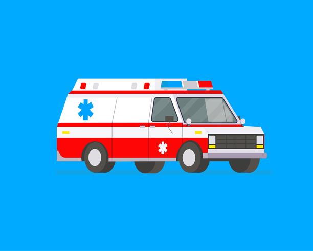 Ambulance Car  vector