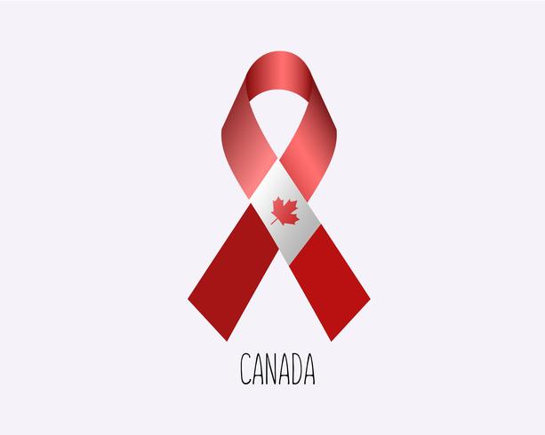 Luto Canadá vector