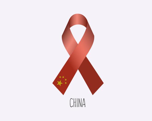 Mourning China vector