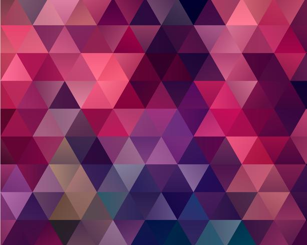 Pink and Purple Triangle Background vector