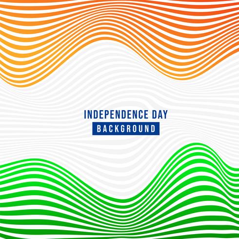 Bonito resumen, pancarta o póster para el 15 de agosto, Día de la Independencia de la INDIA vector