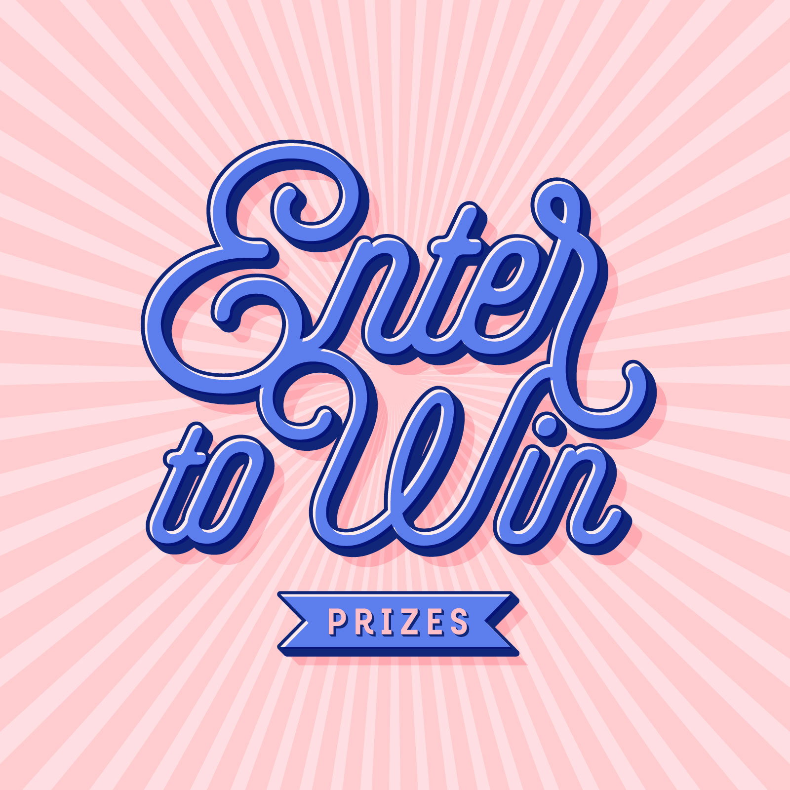 Enter To Win Hand Lettering 671406 Vector Art at Vecteezy