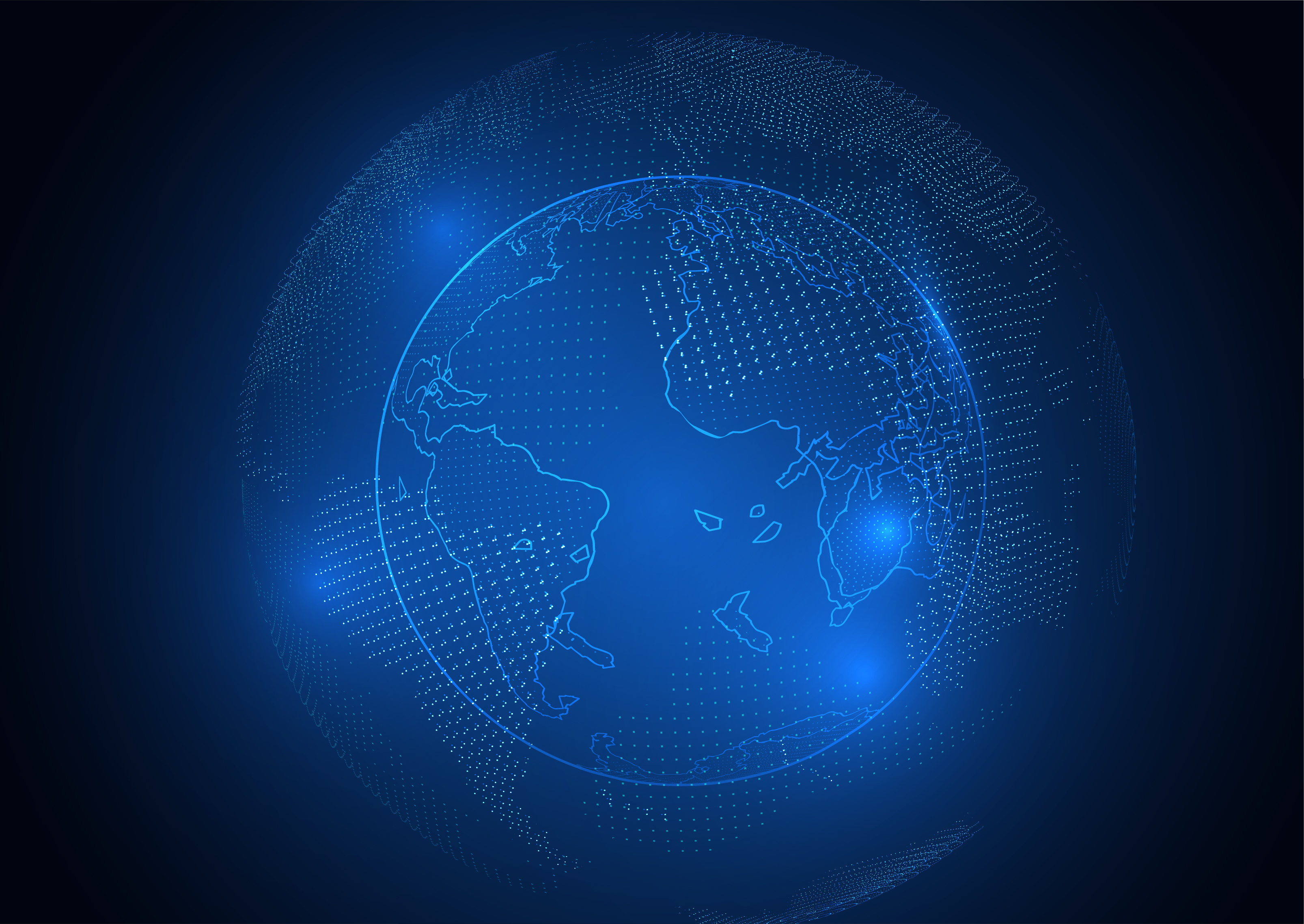 Digital Globe Background 671433 Vector Art at Vecteezy