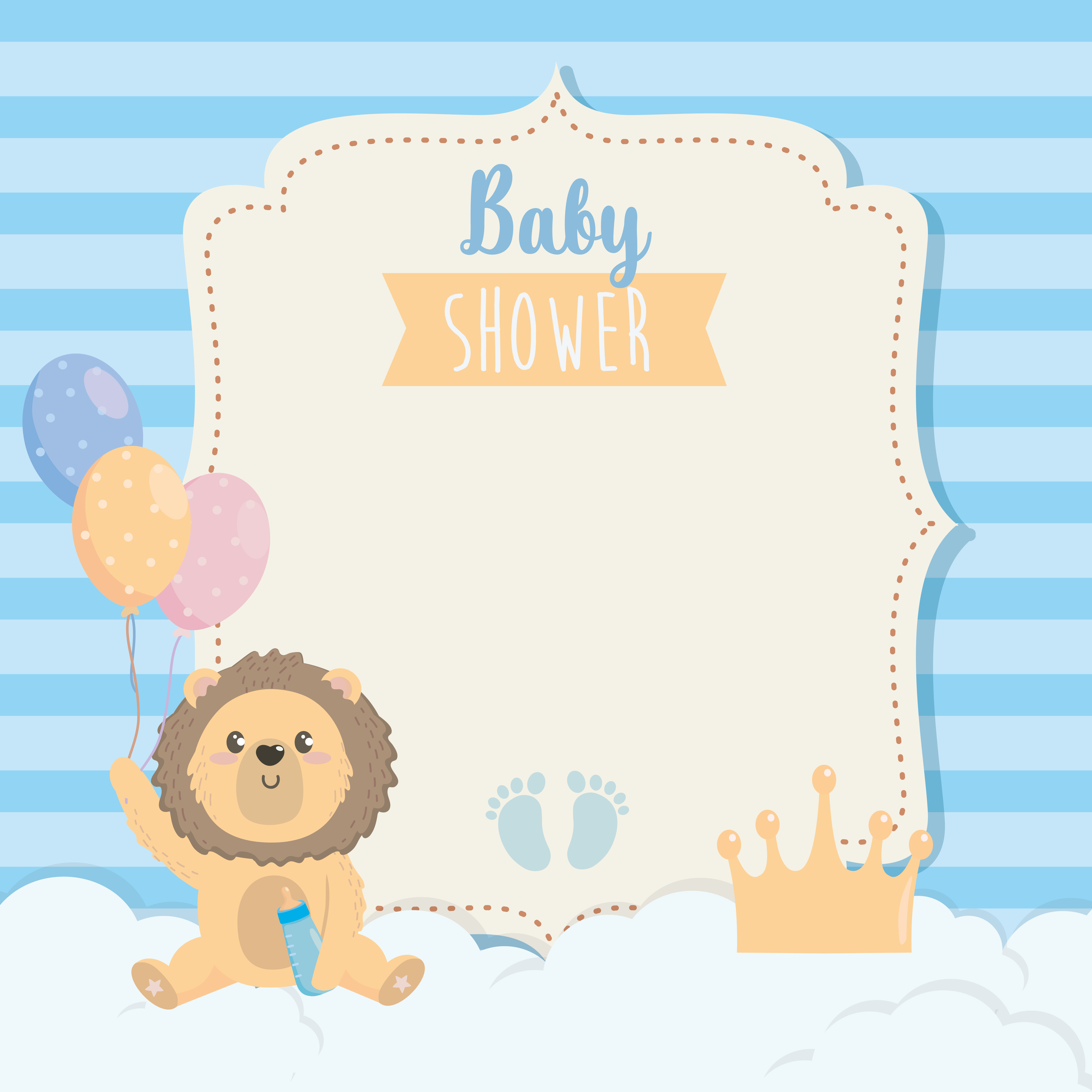 Lista 94+ Foto Plantillas Para Invitaciones De Baby Shower Gratis Para ...