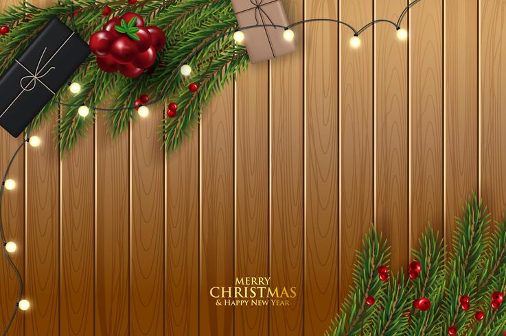 Christmas greeting card  vector