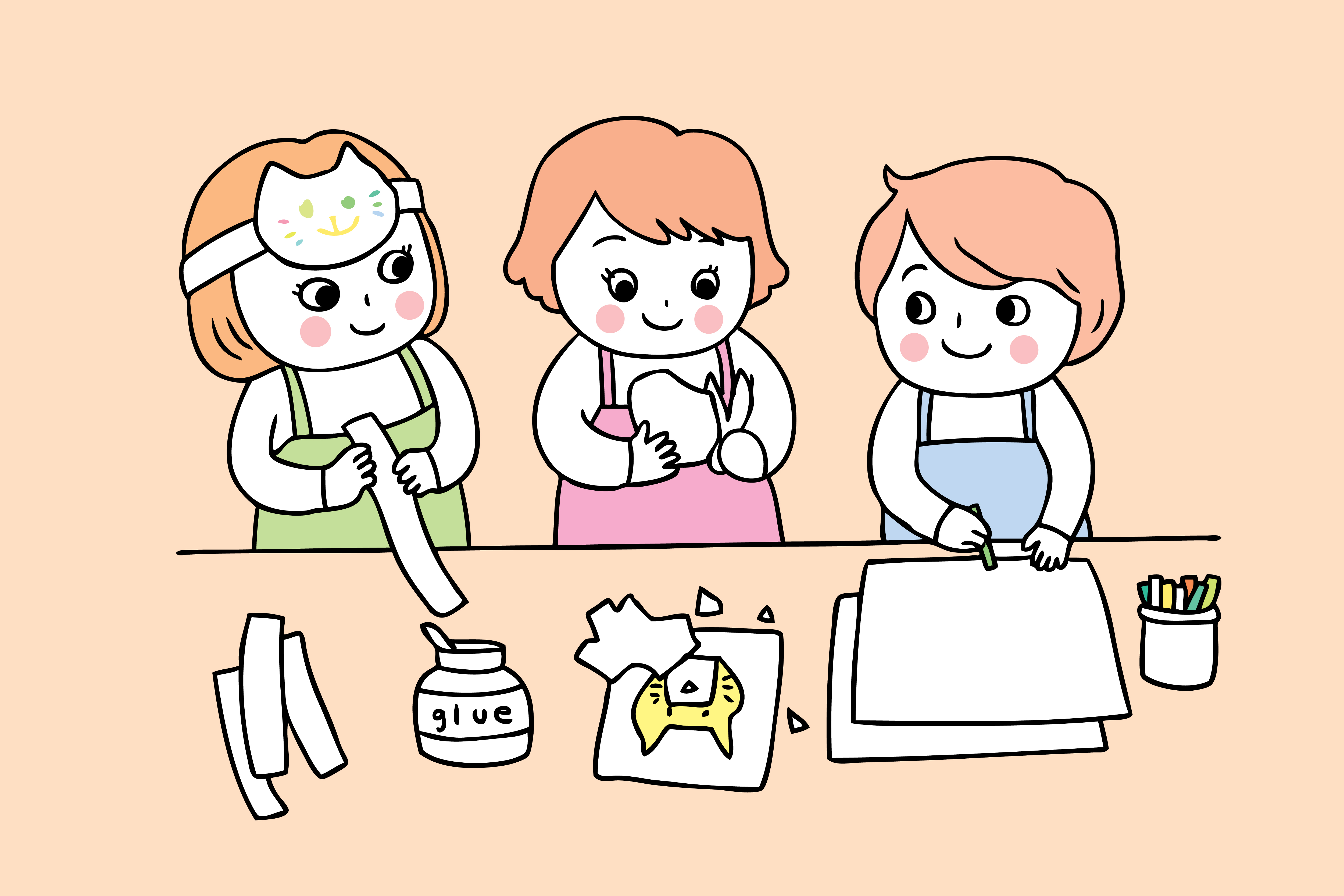Students In Art Class