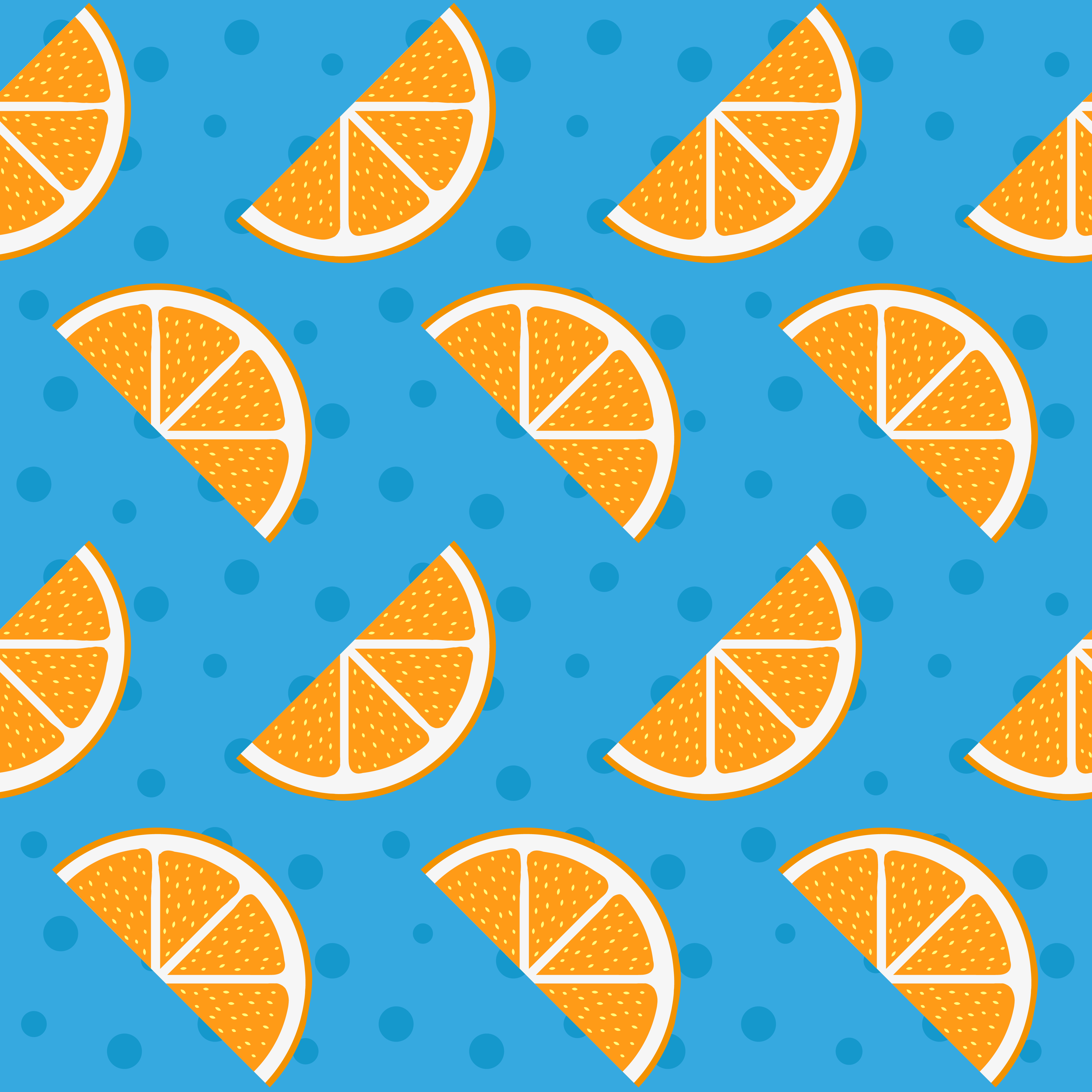  Orange  seamless pattern  Download Free Vectors Clipart 