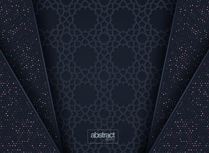 Modern abstract cover design vector