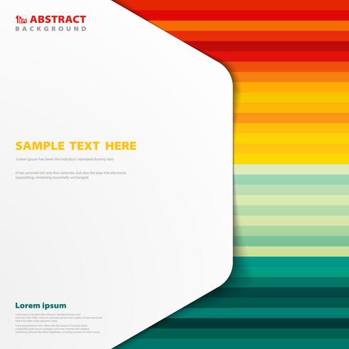 Abstract background of colorful pattern with cover copy space. vector