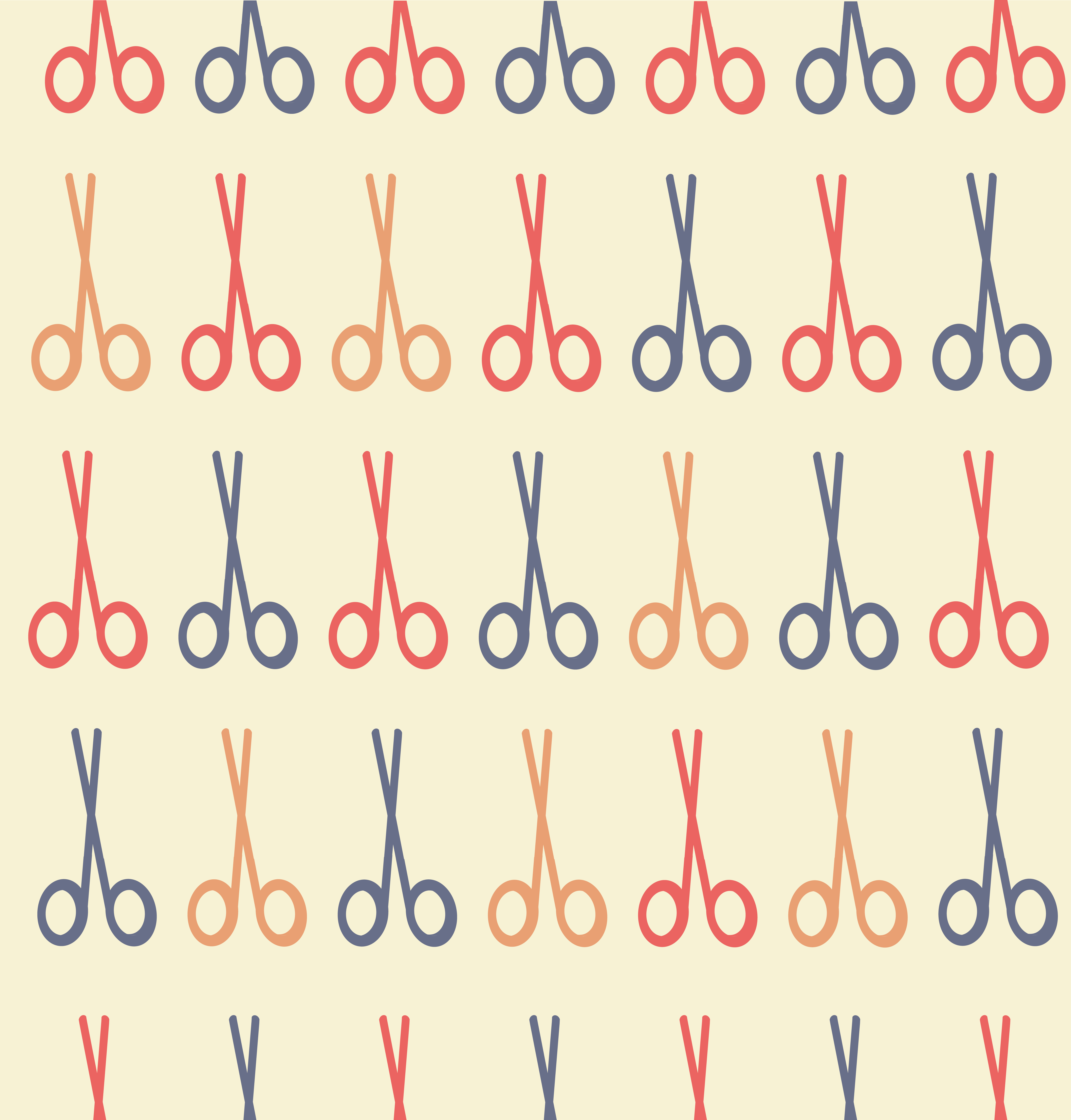 scissors pattern 673198 Vector Art at Vecteezy