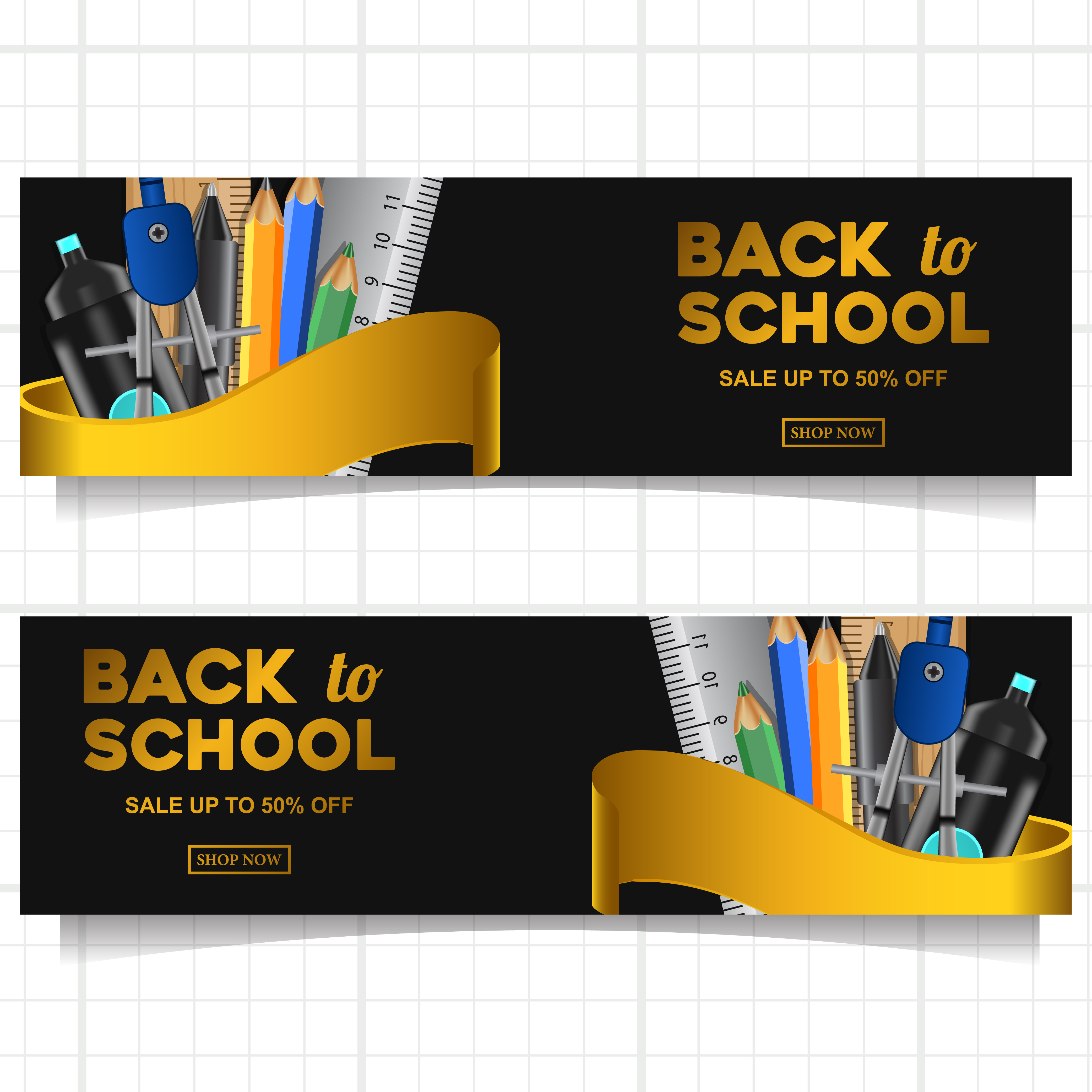 College Banner Template