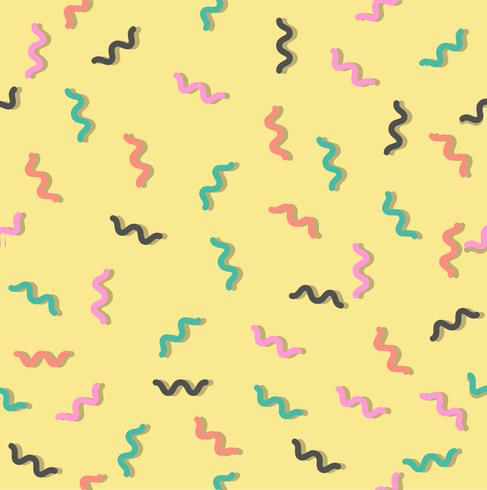 Fondo de líneas en zig-zag vector