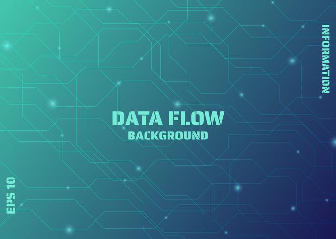 Data flow lines  vector