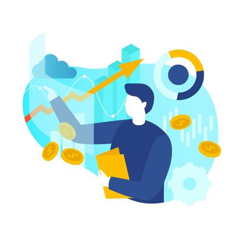 Data Analysis Vector Illustration