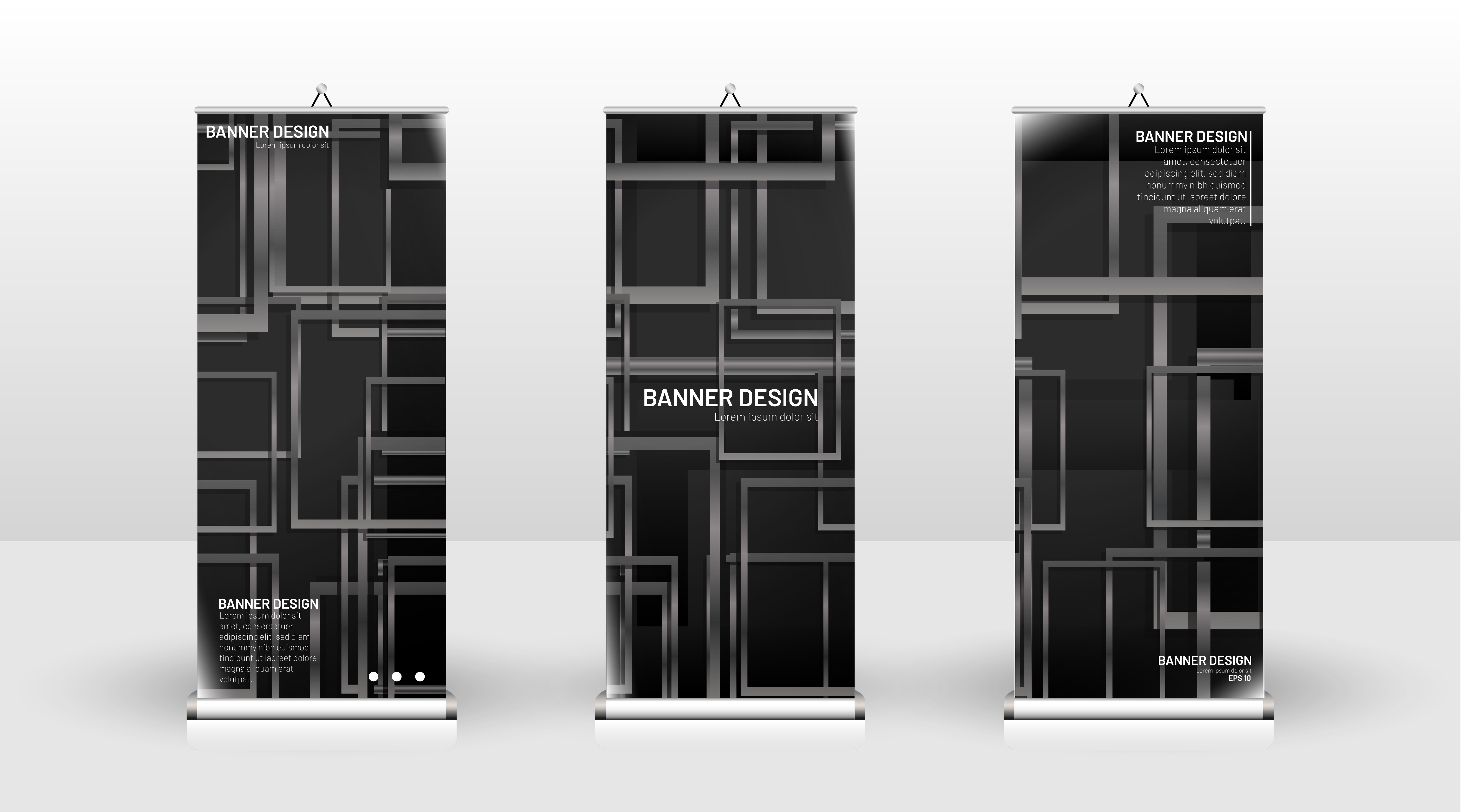 Vertical banner template design 675071 Vector Art at Vecteezy