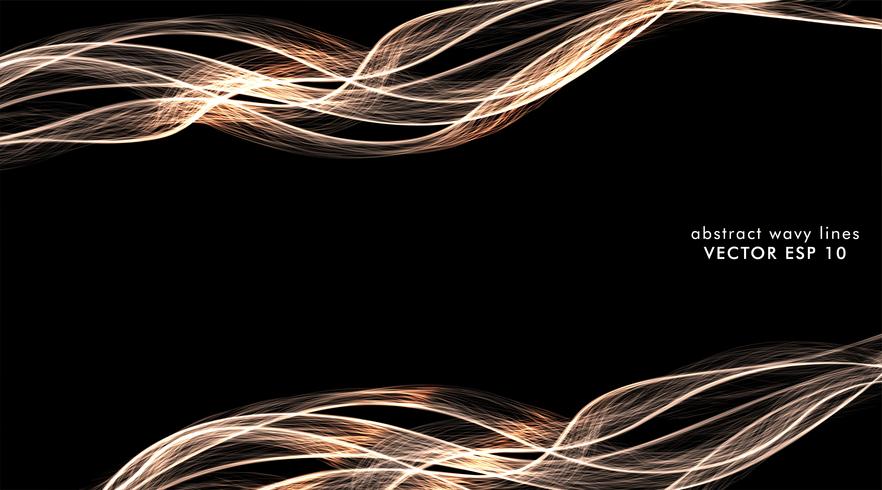 Abstract Colorful Wave Lines Download Free Vectors Clipart