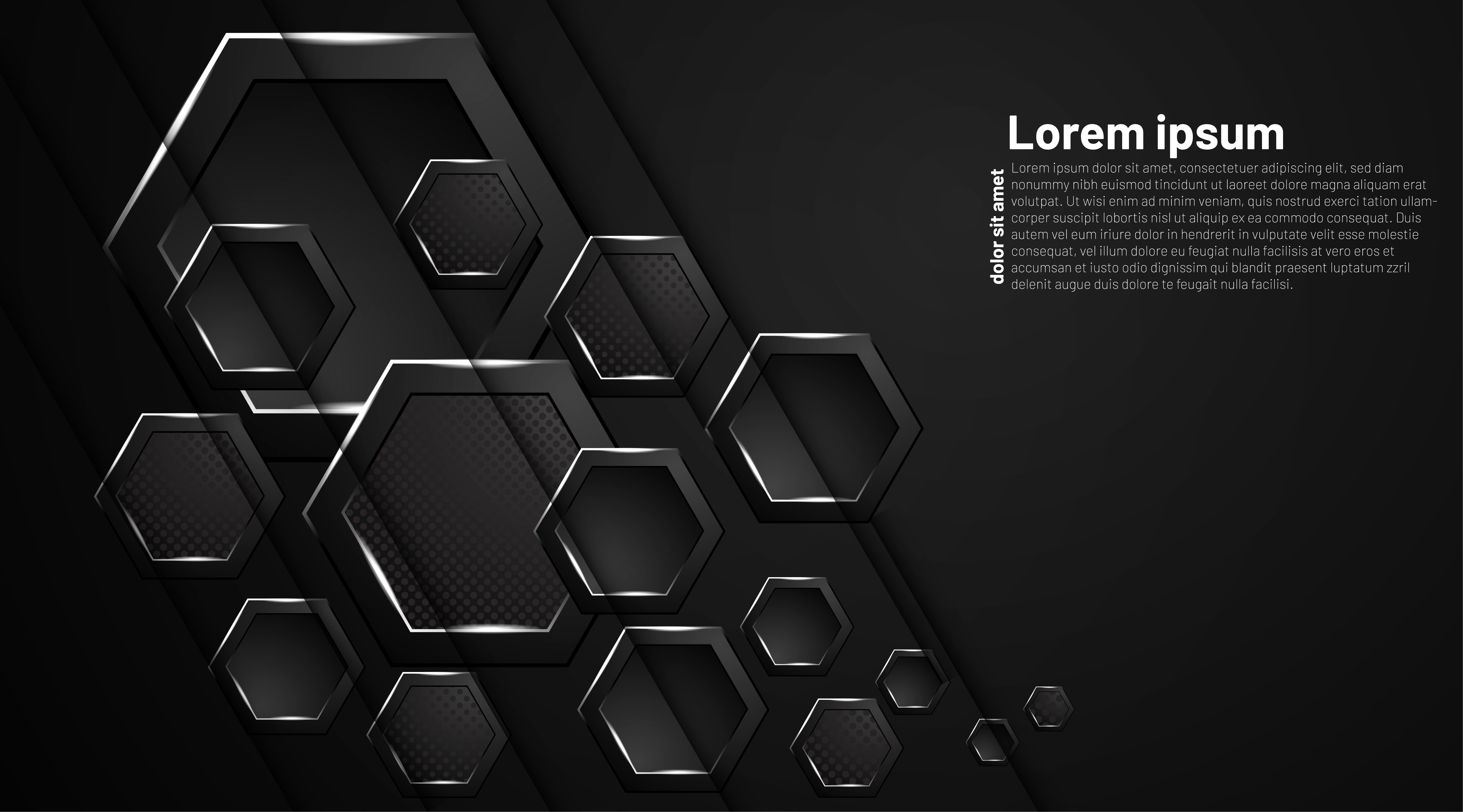 Hexagon abstract background 675115 Vector Art at Vecteezy