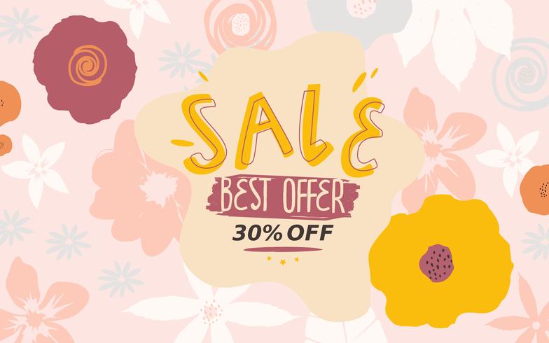 Sale website banner  vector