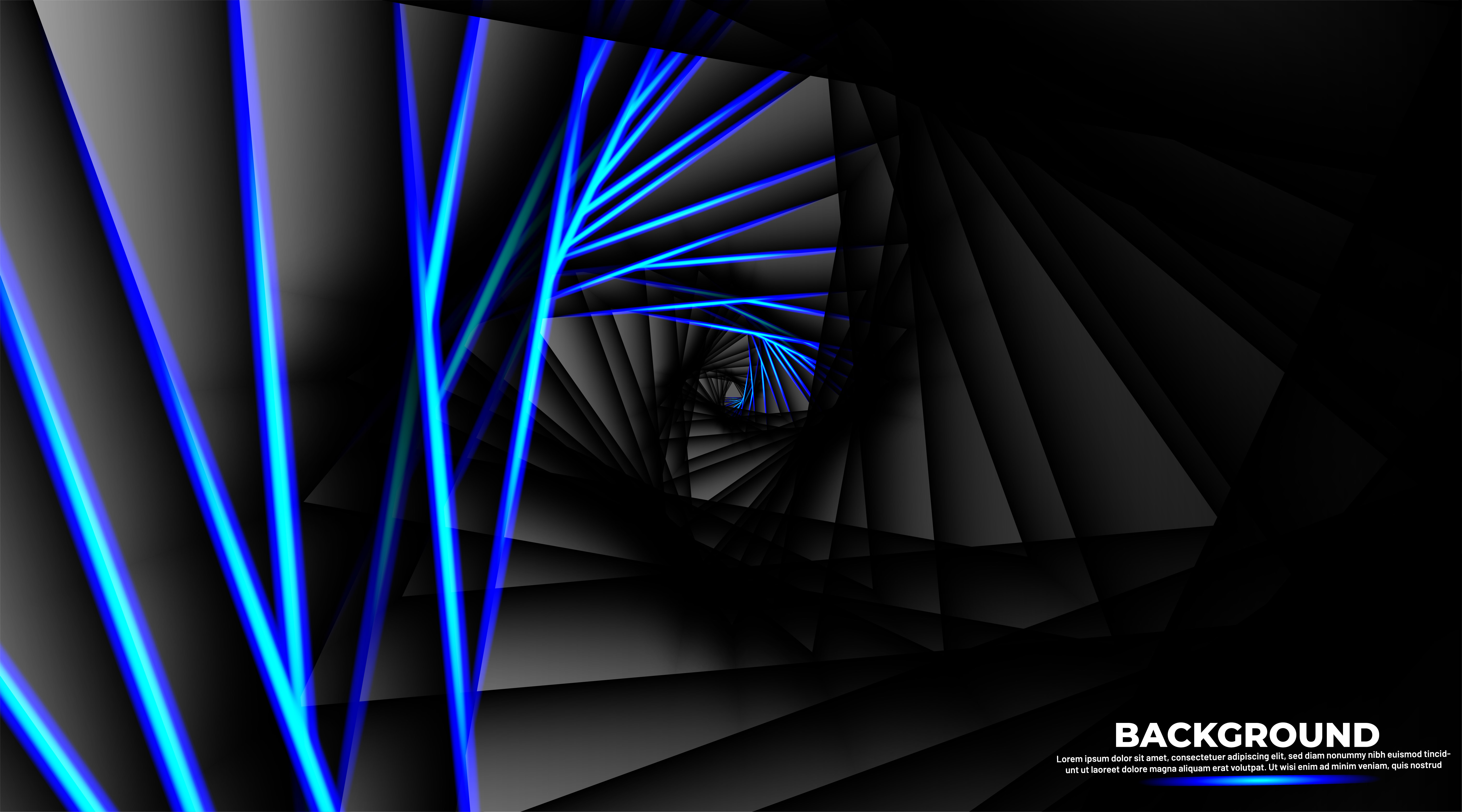 Optical illusion in the form of a round triangle 676149 Vector Art at