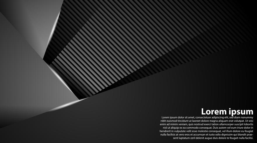 Gray technology concept abstract background vector