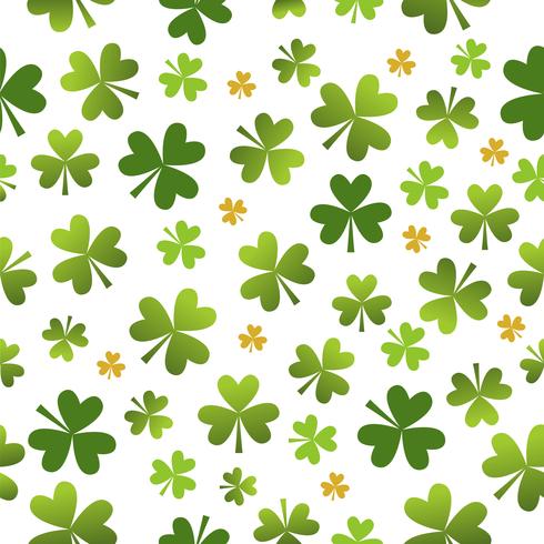 St Patricks Day Seamless Pattern vector