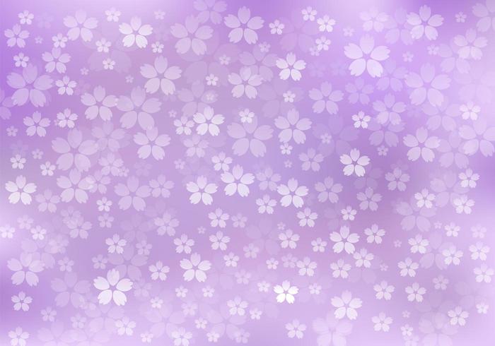 Purple floral background vector