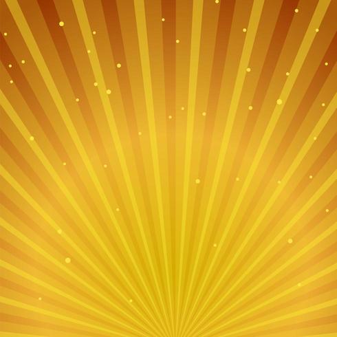 Golden sunburst background  vector