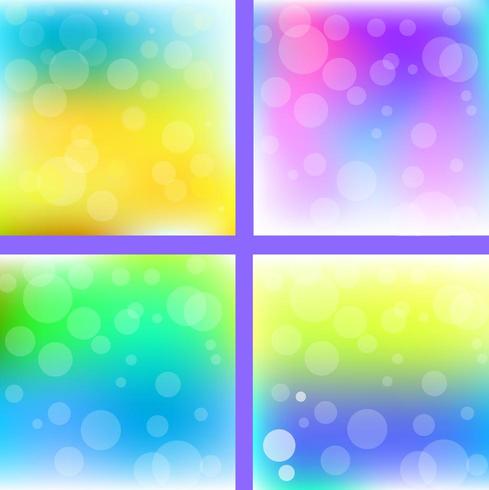 Blurred colored background vector