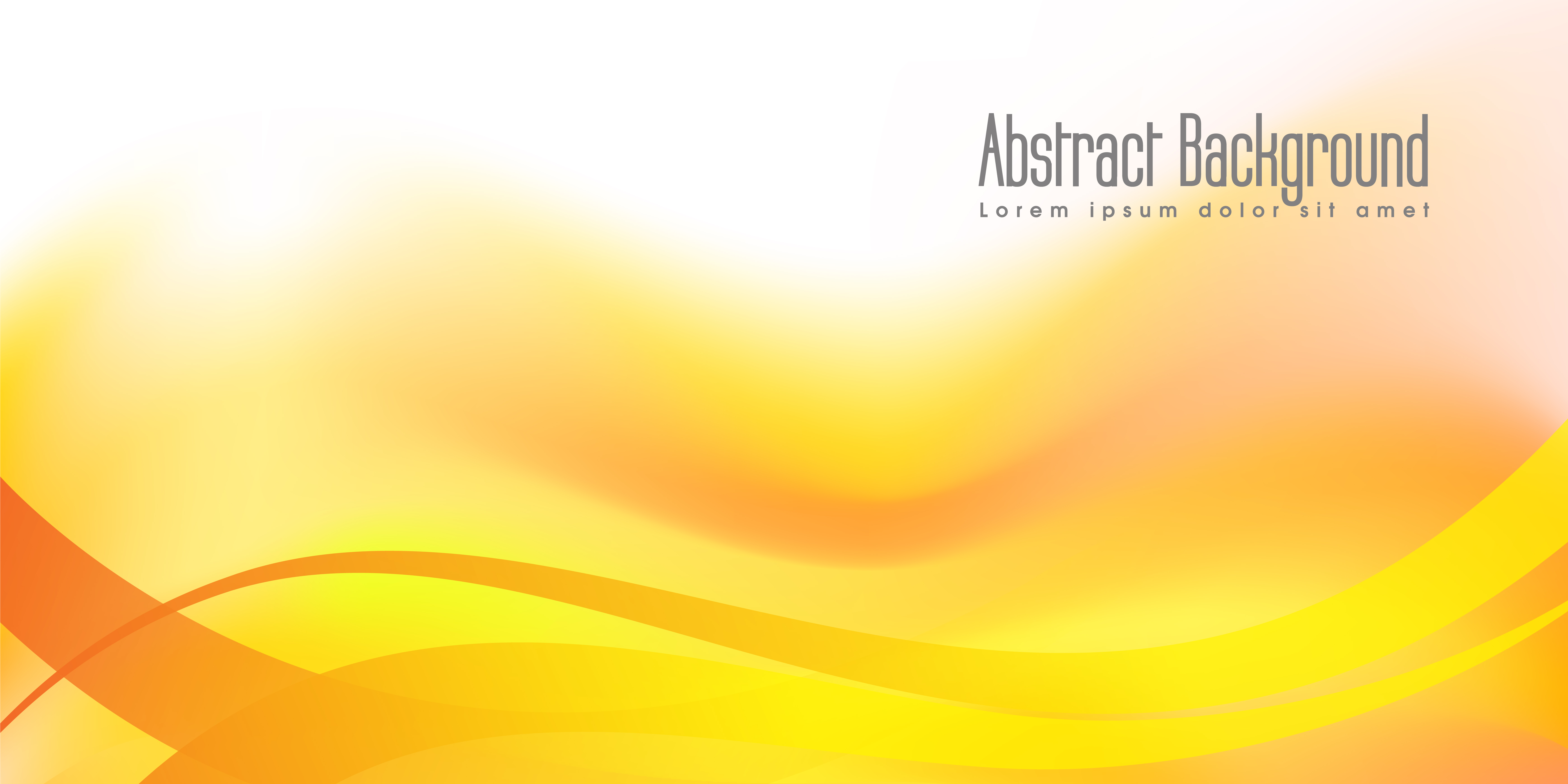 Yellow abstract banner background 676579 Vector Art at Vecteezy