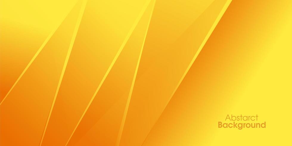 Cartel brillante banner fondo amarillo vector