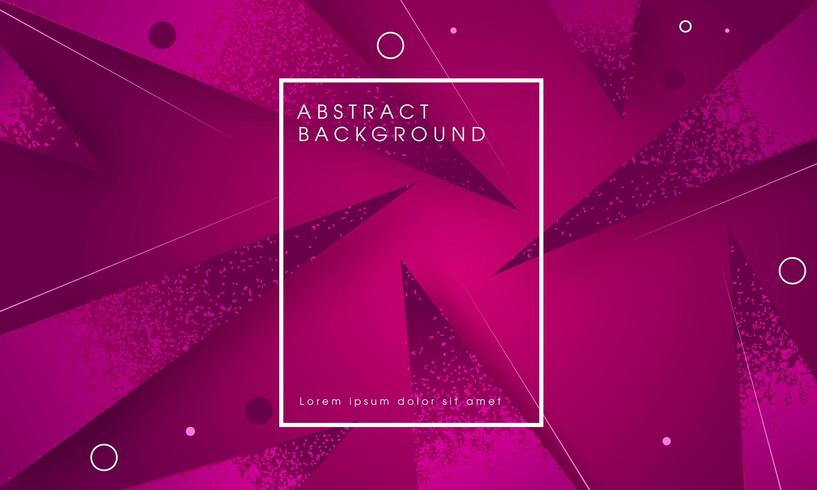 Modern geometrical abstract purple  vector