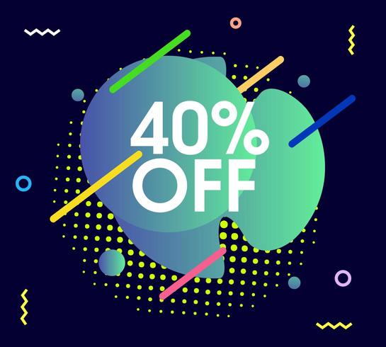 abstract sale graphic  vector