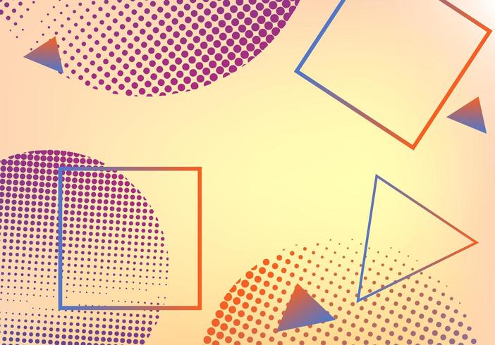 Abstract modern geometrical background vector