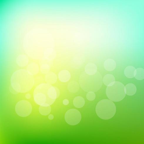 Abstract blurred Green background vector