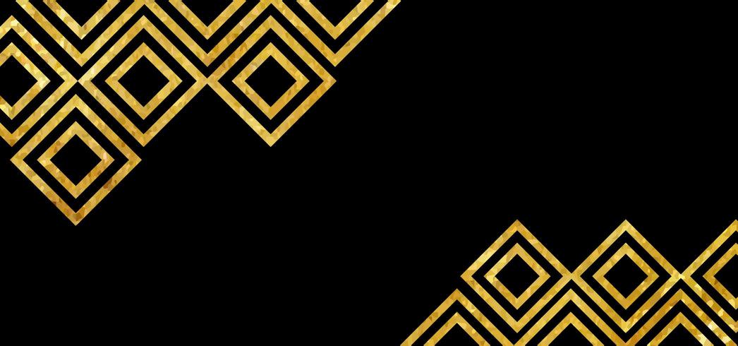 Gold Diamond Abstract Background vector