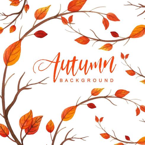 Autumn Leaves Background vector